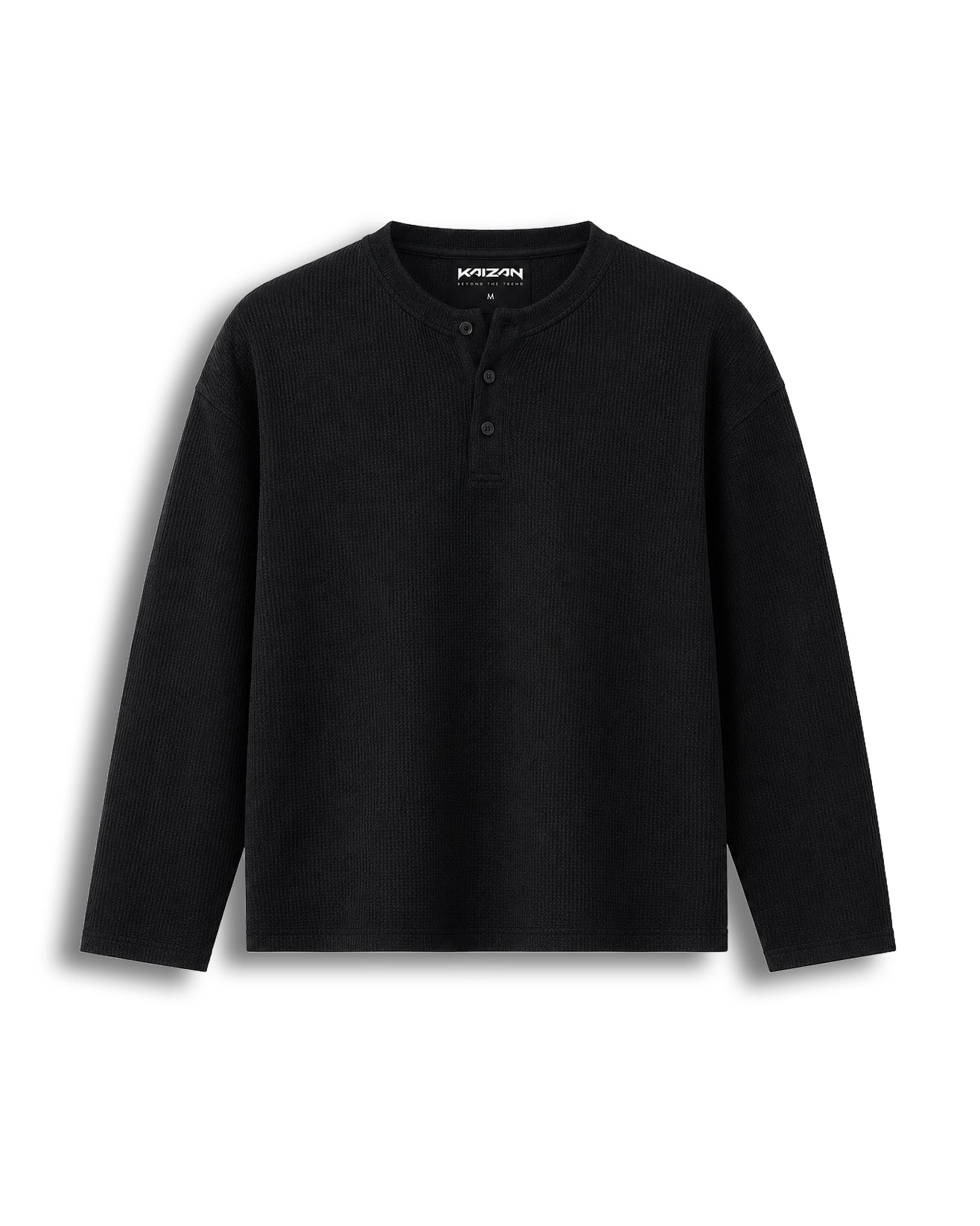 KAIZAN HENLEY BLACK