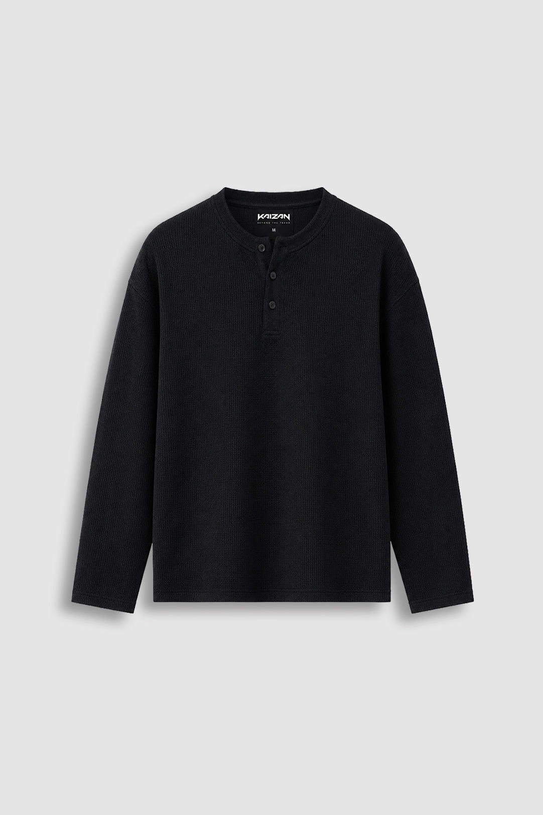 KAIZAN HENLEY BLACK